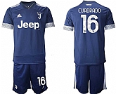 2020-21 Juventus 16 CUADRADO Away Soccer Jersey,baseball caps,new era cap wholesale,wholesale hats
